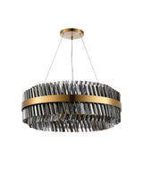 ORI2059BR_SM Orion 24 Light Ceiling Pendant Brass_Smoked