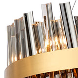 ORI2059BR_SM Orion 24 Light Ceiling Pendant Brass_Smoked