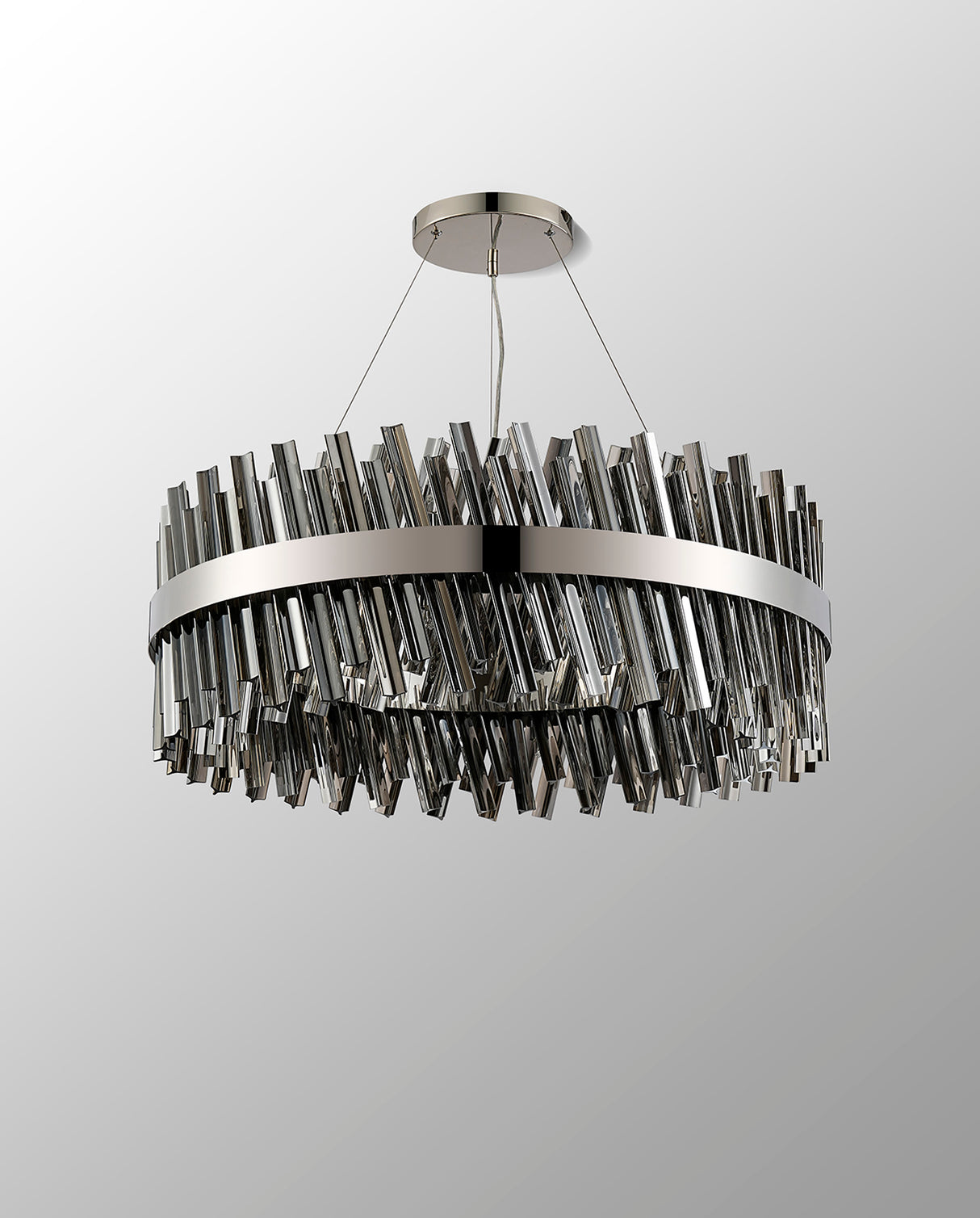 ORI2059PN_SM Orion 24 Light Ceiling Pendant Polished Nickel_Smoked