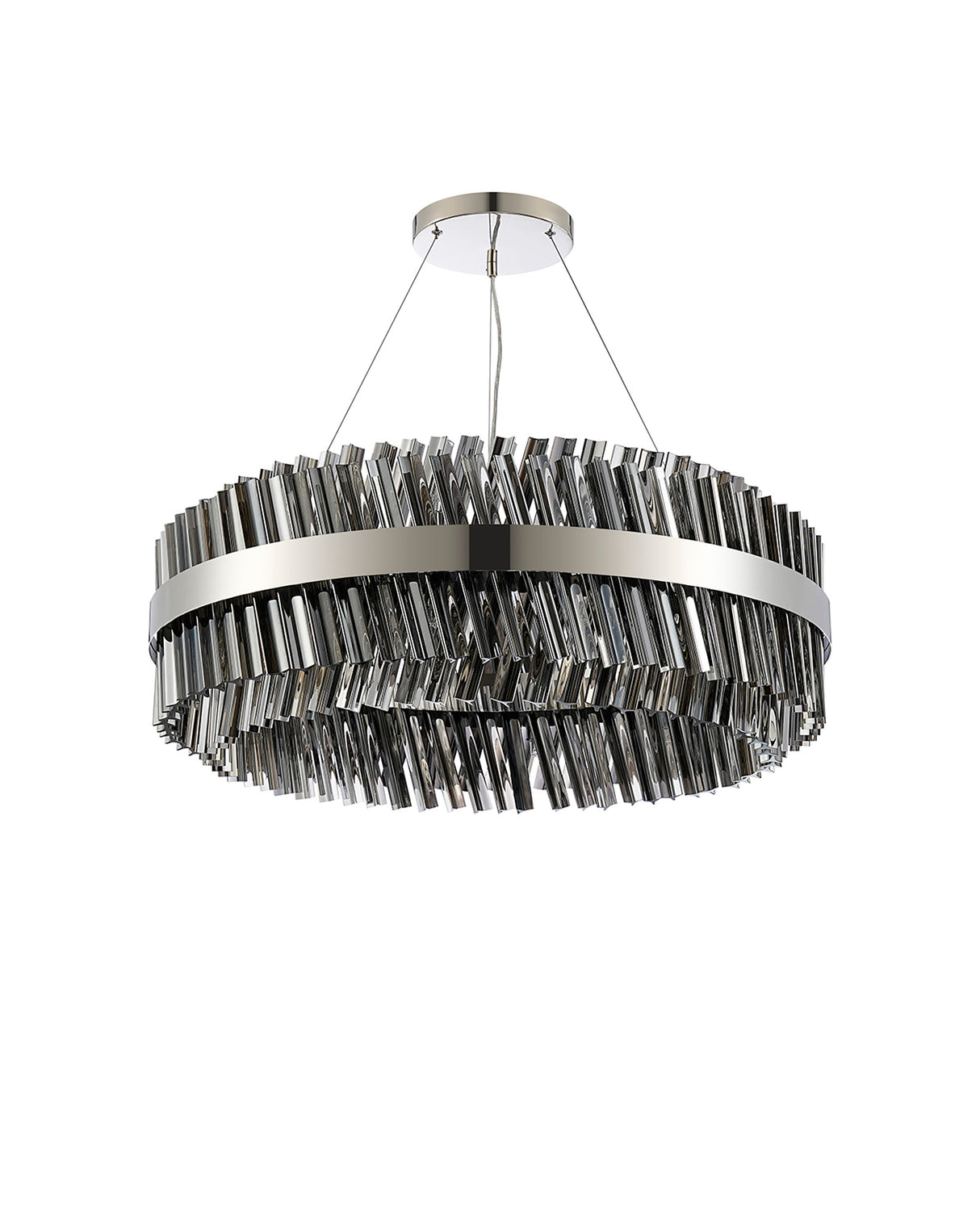 ORI2059PN_SM Orion 24 Light Ceiling Pendant Polished Nickel_Smoked