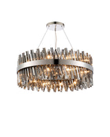 ORI2059PN_SM Orion 24 Light Ceiling Pendant Polished Nickel_Smoked