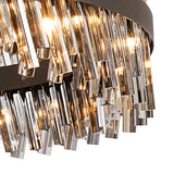 ORI4059BL_SM Orion 32 Light Ceiling Pendant Satin Black_Smoked