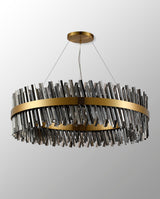 ORI4059BR_SM Orion 32 Light Ceiling Pendant Brass_Smoked