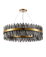 ORI4059BR_SM Orion 32 Light Ceiling Pendant Brass_Smoked