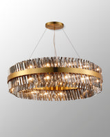 ORI4059BR_SM Orion 32 Light Ceiling Pendant Brass_Smoked