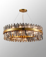 ORI4059BR_SM Orion 32 Light Ceiling Pendant Brass_Smoked