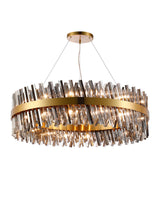 ORI4059BR_SM Orion 32 Light Ceiling Pendant Brass_Smoked