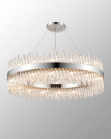 ORI4059PN_CL Orion 32 Light Ceiling Pendant Polished Nickel_Clear