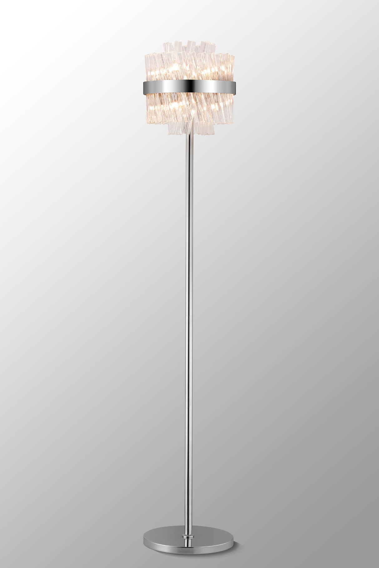 ORI4159PN_CL Orion 8 Light Floor Lamp Polished Nickel_Clear