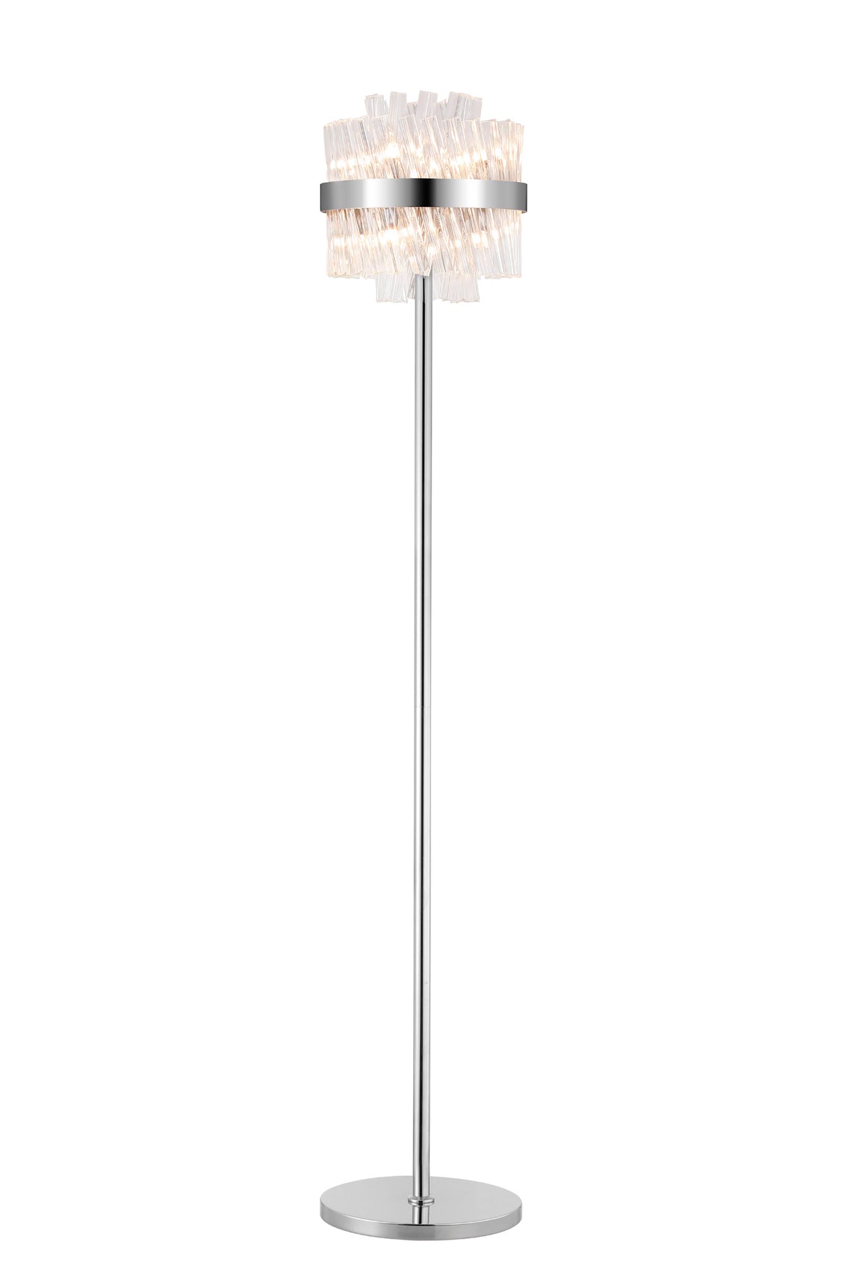 ORI4159PN_CL Orion 8 Light Floor Lamp Polished Nickel_Clear