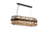 ORI6059BL_SM Orion 24 Light Ceiling Pendant Satin Black_Smoked