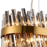 ORI6059BR_SM Orion 24 Light Ceiling Pendant Brass_Smoked