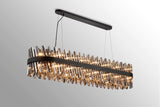 ORI8059BL_SM Orion 36 Light Ceiling Pendant Satin Black_Smoked