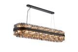 ORI8059BL_SM Orion 36 Light Ceiling Pendant Satin Black_Smoked