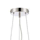 ORI8949PN_SM Orion 10 Light Ceiling Pendant Polished Nickel_Smoked