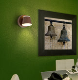 PIA7227 Piautos Wall Lamp 12W LED IP54 Indoor/Outdoor Use in a Dark Brown/Opal White Finish