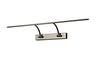 PIN9387 Pincoya Large 2 Arm Wall Lamp/Picture Light 16W LED in a Bronze/Frosted Finish