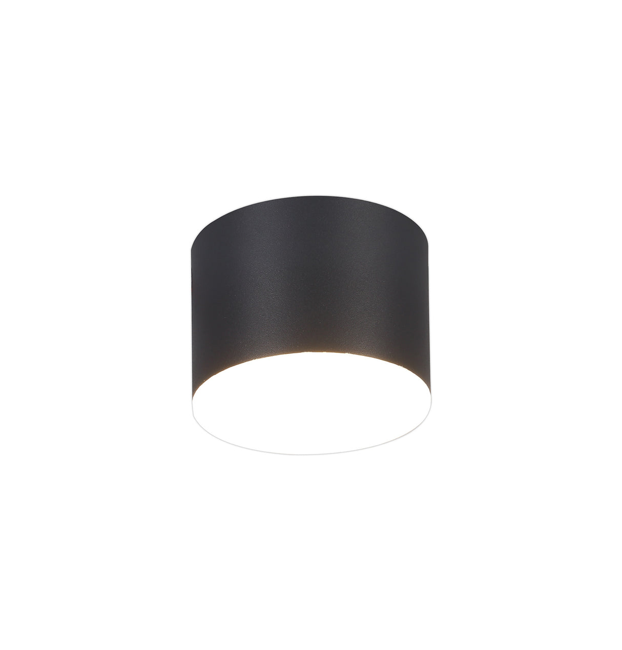 POL5837 Pollux Surface Round Spotlight 10.5cm 10W LED in a Sand Anthracite/Frosted White Finish