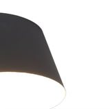 POL5837 Pollux Surface Round Spotlight 10.5cm 10W LED in a Sand Anthracite/Frosted White Finish