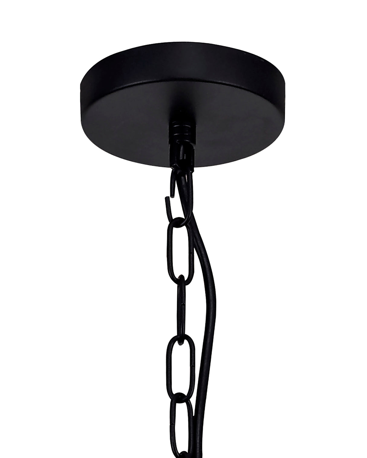 PRO0017 Propus Pendant 2 Light in a Matt Black/Clear Finish