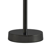 PRO0718 Propus 48.5cm Table Lamp 1 Light in a Matt Black/Clear Finish