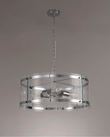 PRO4147 Propus Pendant 4 Light in a Chrome/Clear Finish