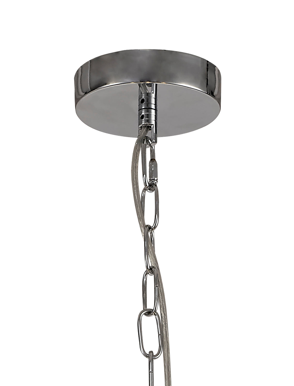 PRO4147 Propus Pendant 4 Light in a Chrome/Clear Finish