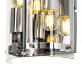 PRO5147 Propus Wall Lamp 2 Light in a Chrome/Clear Finish