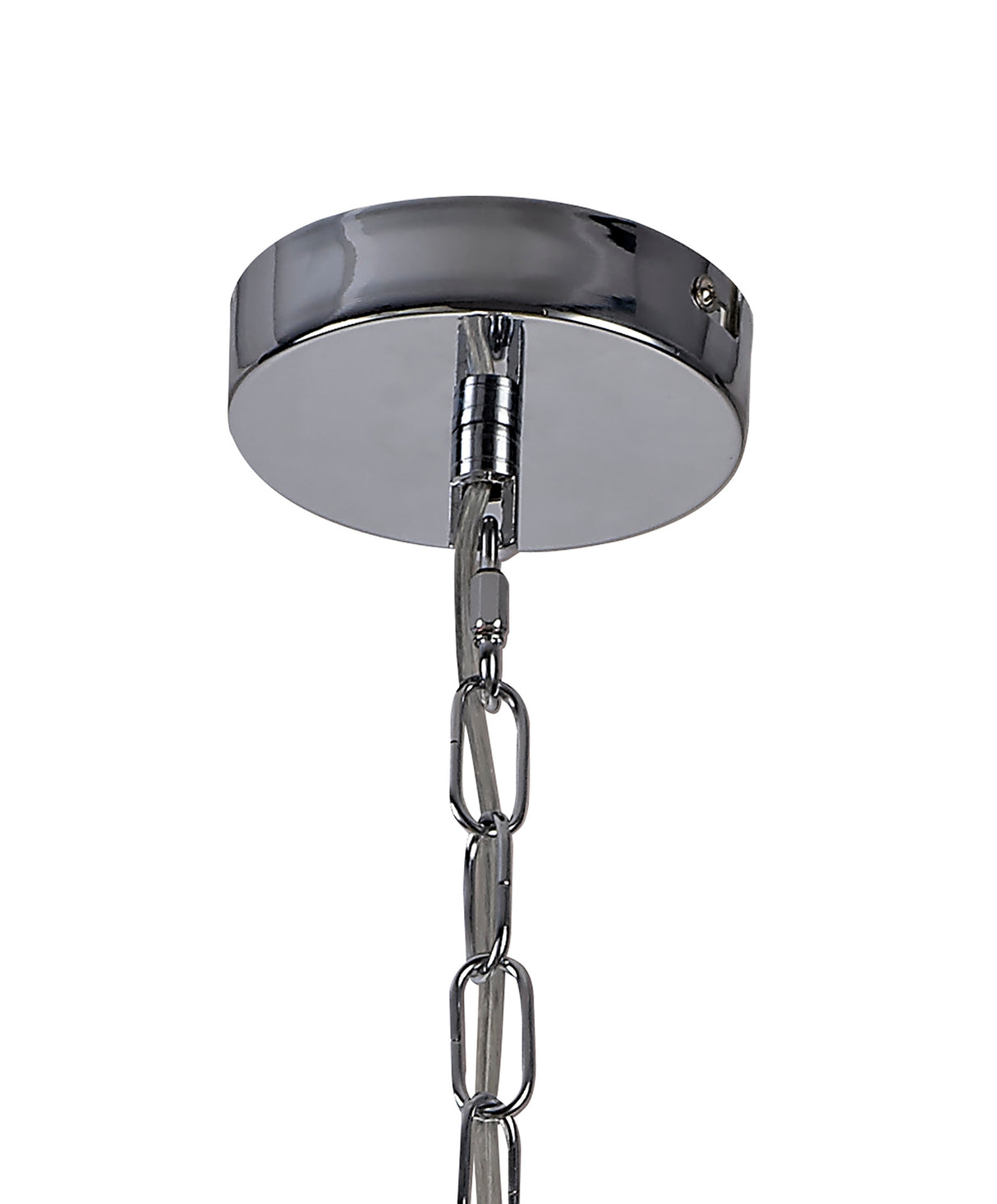 PRO6017 Propus Pendant 1 Light in a Chrome/Clear Finish