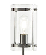 PRO6147 Propus 48.5cm Table Lamp 1 Light in a Chrome/Clear Finish