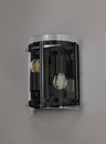 PRO9618 Propus Wall Lamp 2 Light in a Matt Black/Clear Finish