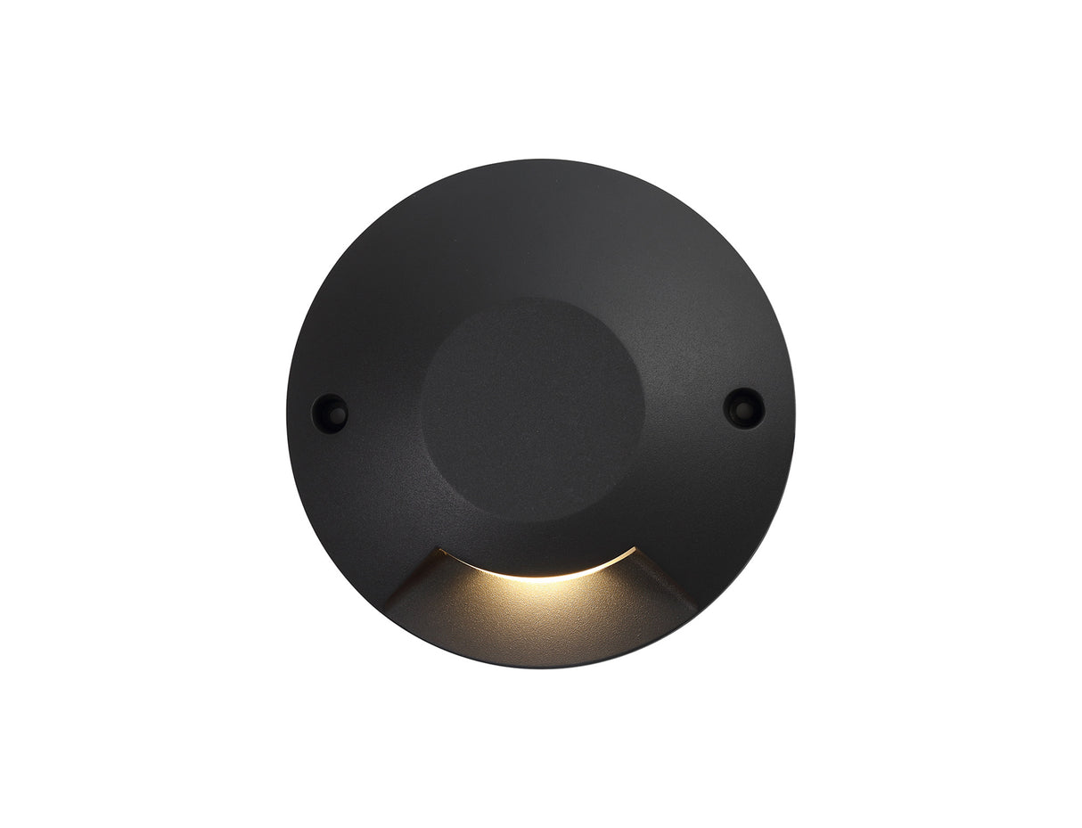 RAN3287 Ran, Above Ground Driveover 1 Light 6W LED IP67 IK10 in a Anthracite Finish