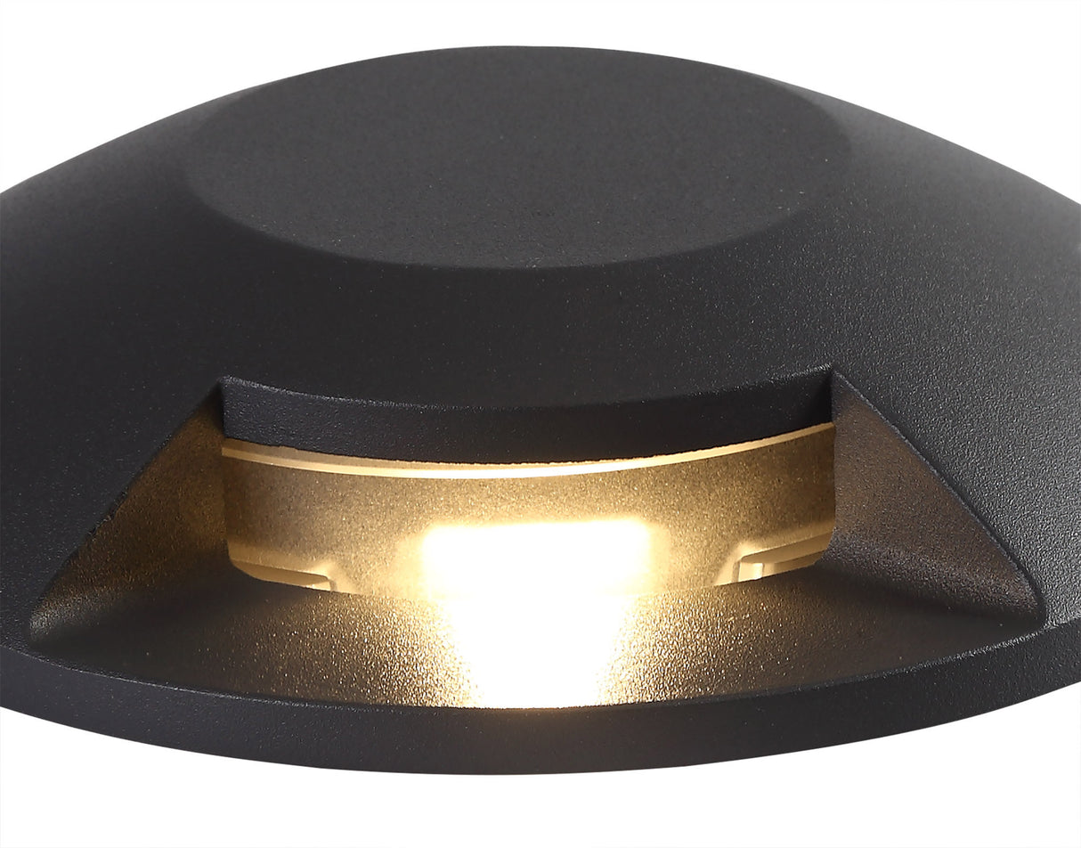 RAN3287 Ran, Above Ground Driveover 1 Light 6W LED IP67 IK10 in a Anthracite Finish