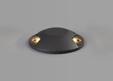 RAN4287 Ran, Above Ground Driveover 2 Light 12W LED IP67 IK10 in a Anthracite Finish