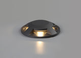 RAN5287 Ran, Above Ground Driveover 4 Light 12W LED IP67 IK10 in a Anthracite Finish