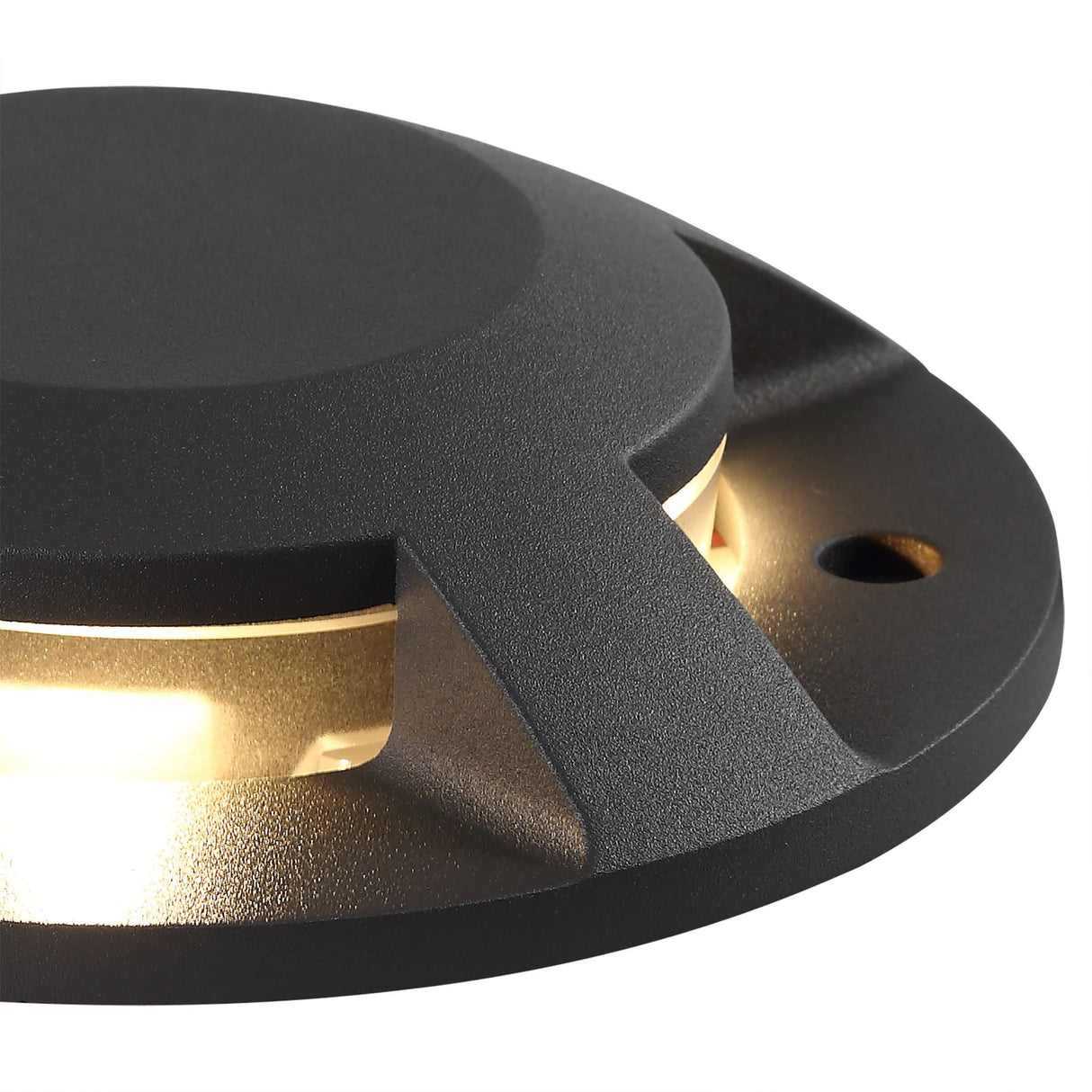 RAN5287 Ran, Above Ground Driveover 4 Light 12W LED IP67 IK10 in a Anthracite Finish