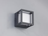 RAS9027 Rastaban Square Downlight 6W LED IP54 Indoor/Outdoor Use in a Anthracite/Opal White Finish