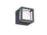 RAS9027 Rastaban Square Downlight 6W LED IP54 Indoor/Outdoor Use in a Anthracite/Opal White Finish