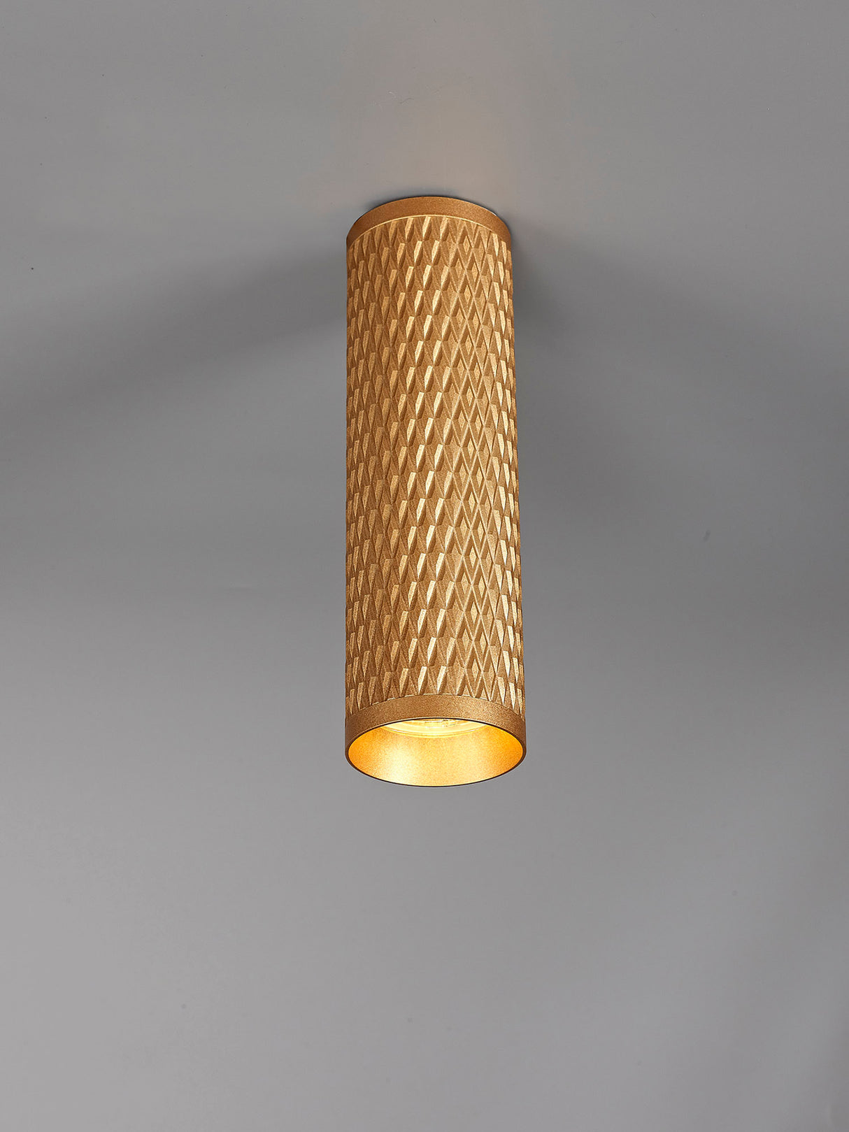 SAD0208 Sadal 20cm Surface Mounted Ceiling Light 1 Light in a Champagne Gold Finish