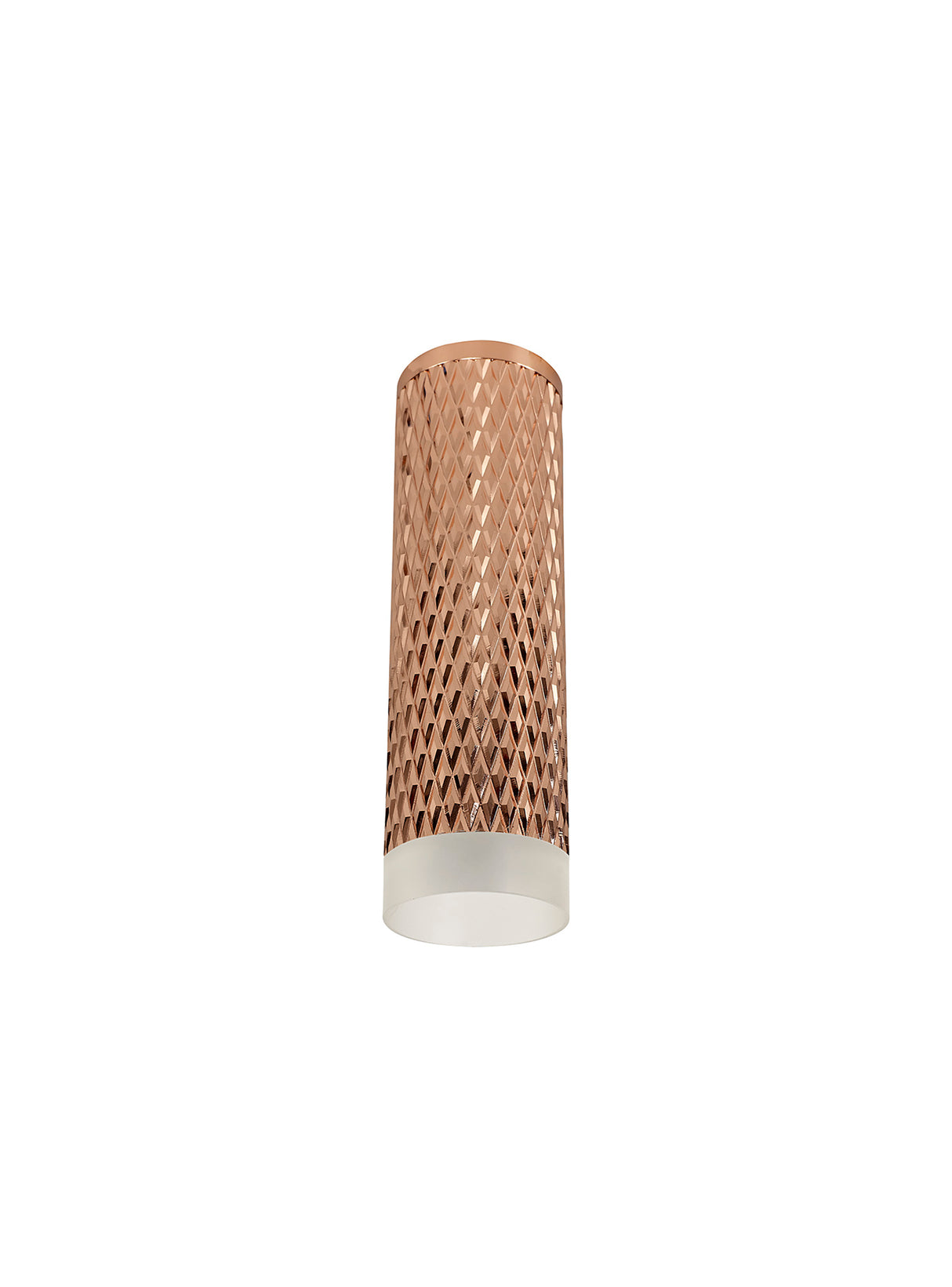 SAD1208 Sadal 20cm Surface Mounted Ceiling Light 1 Light in a Rose Gold Finish