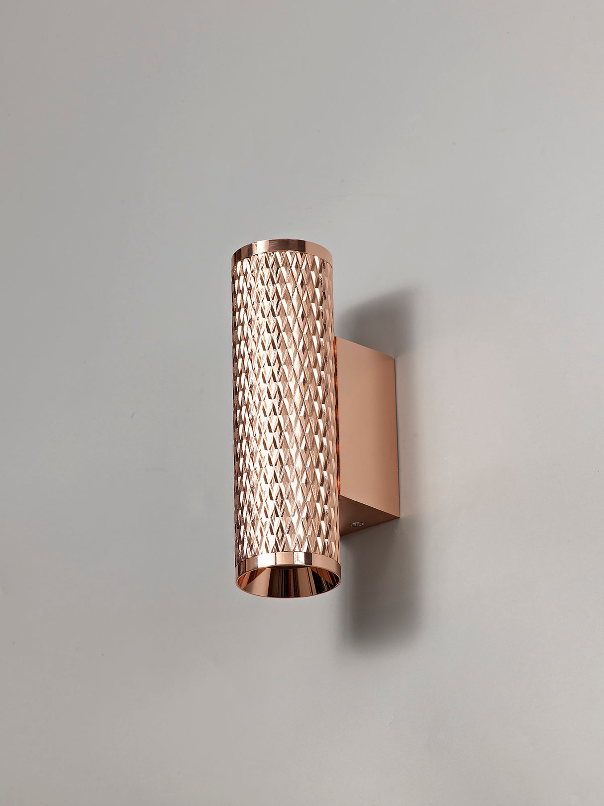 SAD1408 Sadal Wall Lamp 2 Light in a Rose Gold Finish