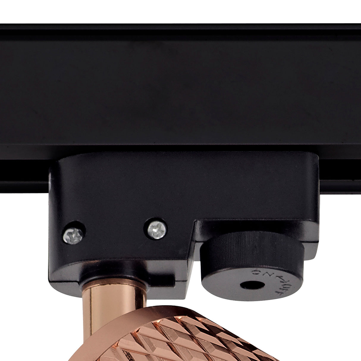 SAD3308 Sadal Track Spot Light 1 Light in a Rose Gold Finish