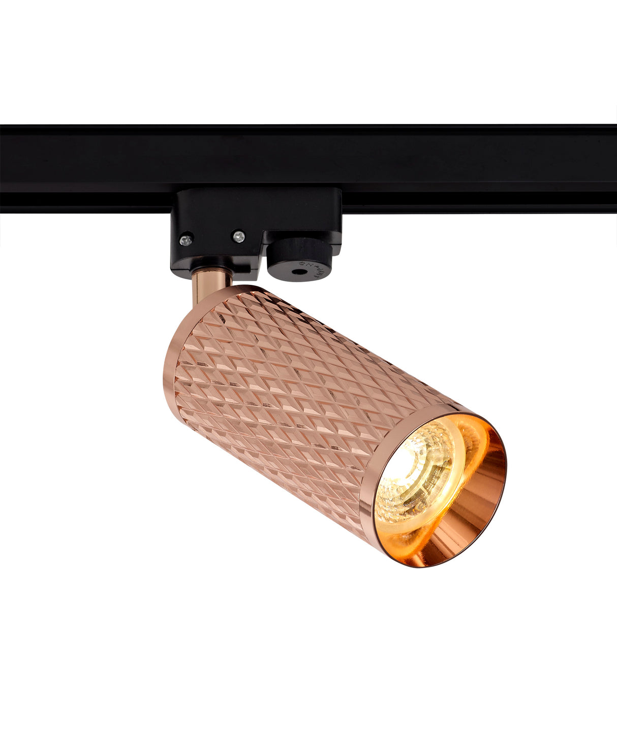 SAD3308 Sadal Track Spot Light 1 Light in a Rose Gold Finish