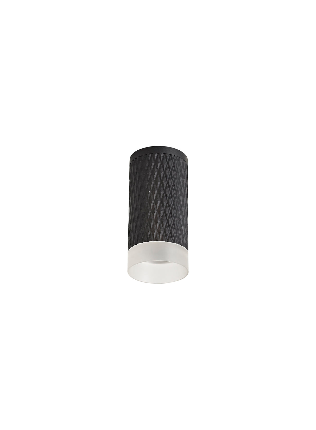 SAD4108 Sadal 10cm Surface Mounted Ceiling Light 1 Light in a Sand Black Finish