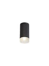 SAD4108 Sadal 10cm Surface Mounted Ceiling Light 1 Light in a Sand Black Finish