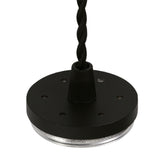 SAD4308 Sadal Pendant Light Kit 2m 1 Light in a Sand Black Finish