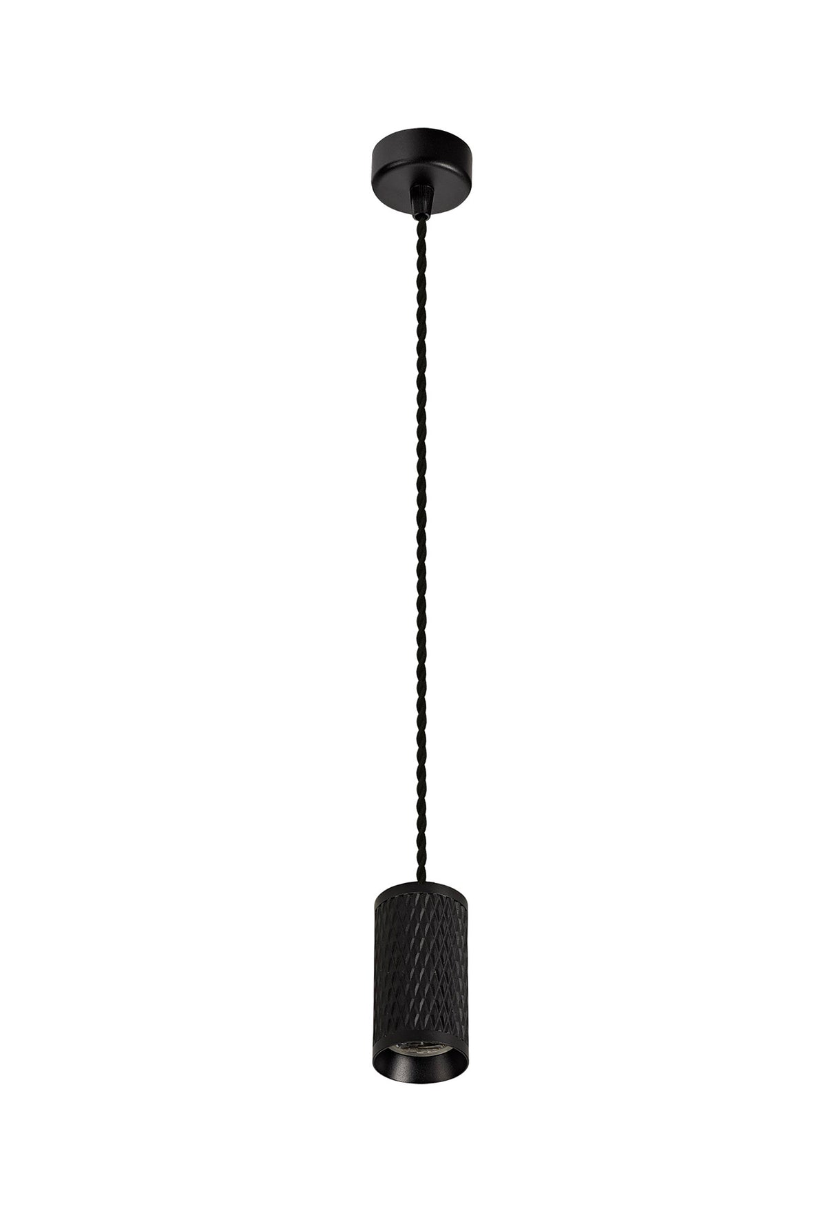 SAD4108 Sadal 10cm Surface Mounted Ceiling Light 1 Light in a Sand Black Finish