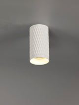 SAD5108 Sadal 10cm Surface Mounted Ceiling Light 1 Light in a Sand White Finish