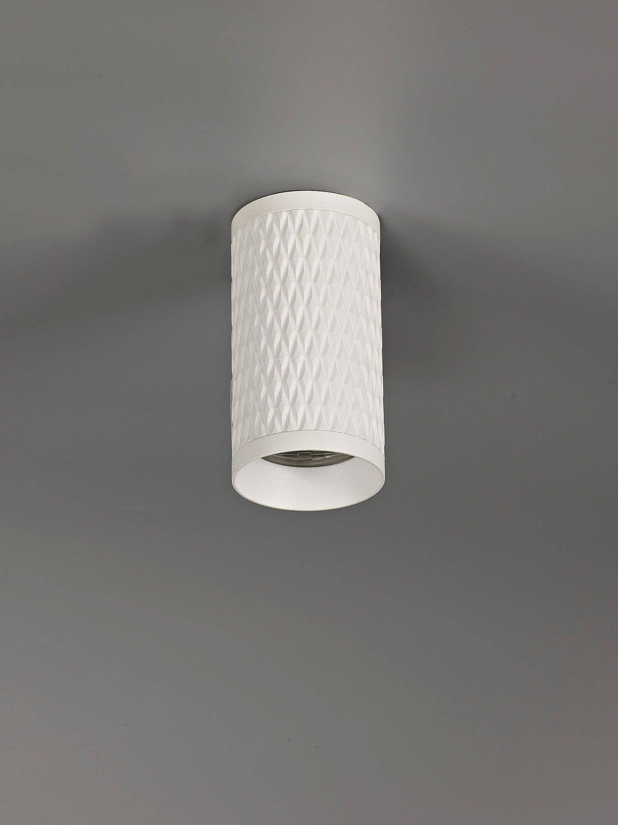 SAD5108 Sadal 10cm Surface Mounted Ceiling Light 1 Light in a Sand White Finish