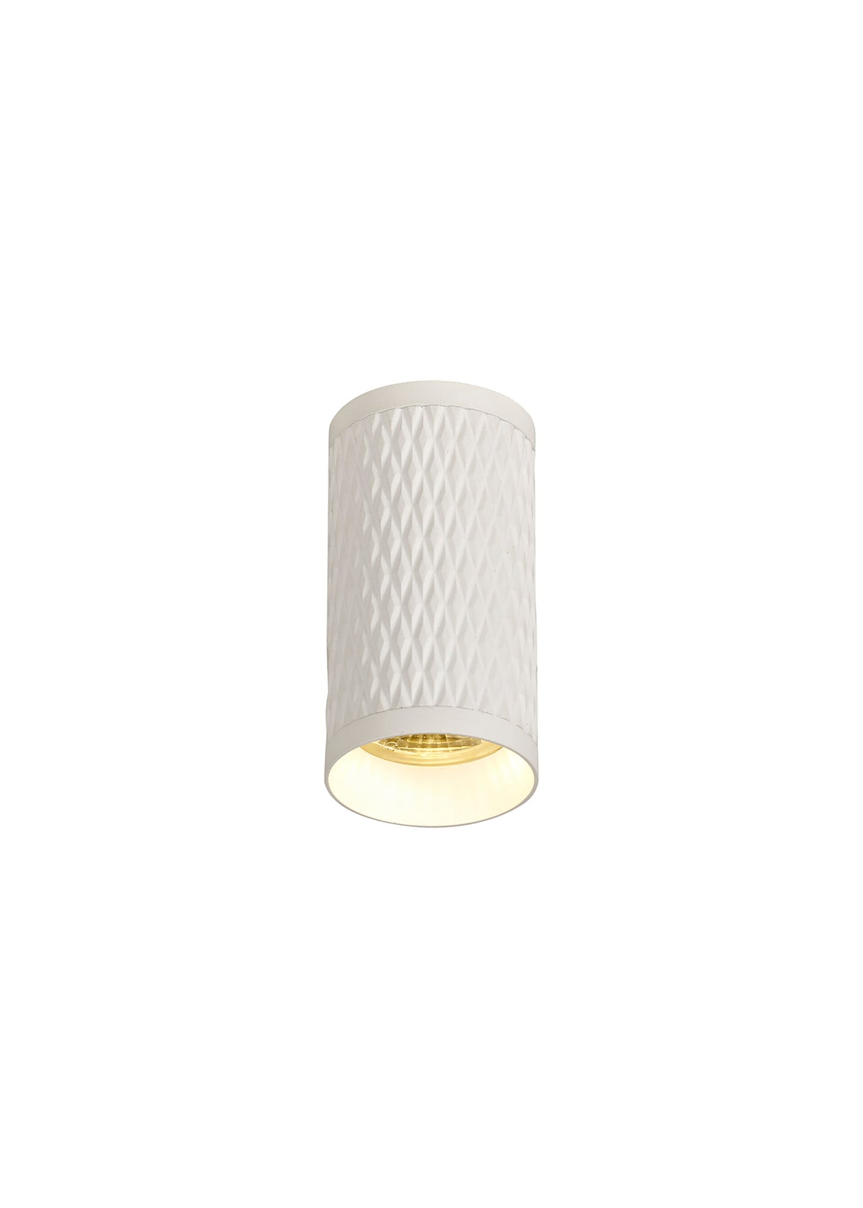 SAD5108 Sadal 10cm Surface Mounted Ceiling Light 1 Light in a Sand White Finish